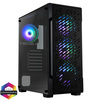CIT  CiT Crossfire Gaming Case 4x ARGB Fans TG Side Panel Image