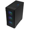 CIT  CiT Crossfire Gaming Case 4x ARGB Fans TG Side Panel Image