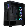 CIT  CiT Crossfire Gaming Case 4x ARGB Fans TG Side Panel Image