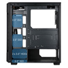 CIT  CiT Crossfire Gaming Case 4x ARGB Fans TG Side Panel Image