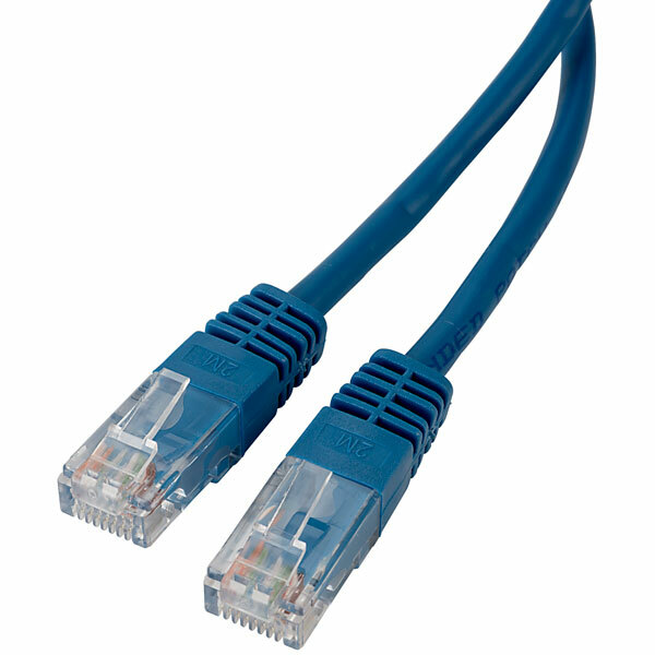 Generic  2Mtr Cat 5e RJ45 Network Cable - Patch Lead - Blue