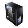 MSI 306-7G06R11-W57 MPG SEKIRA 100R Black Mid Tower Tempered Glass RGB PC Gaming Case Image