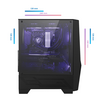 MSI MAG FORGE 100M MID-TOWER RGB GAMING CASE - BLACK TEMPERED GLASS Image