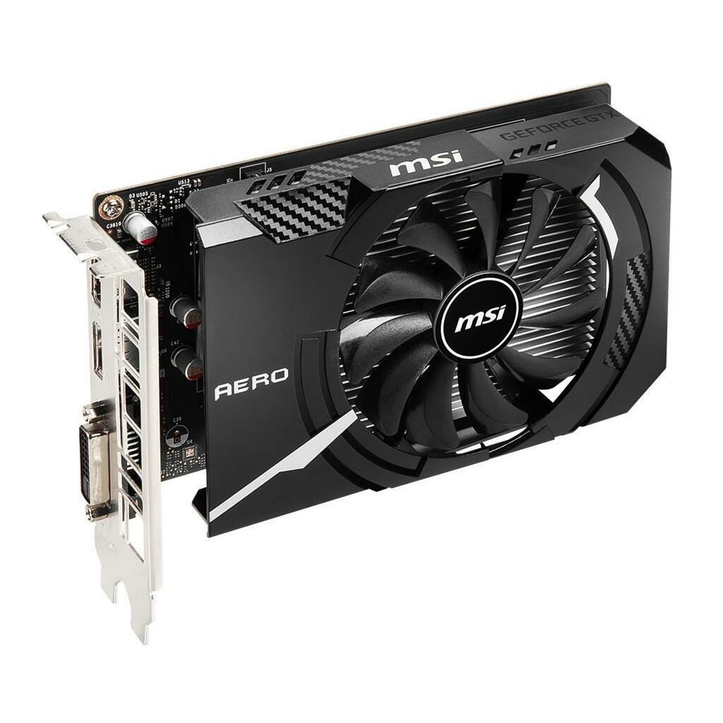 MSI GTX 1650 D6 AERO ITX 4G OC GeForce GTX 4GB GDDR6 Single Fan PCI ...