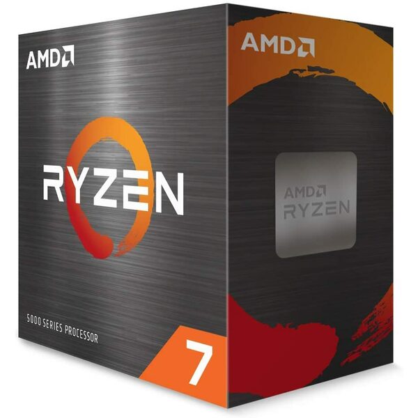 AMD 100-100000063WOF Ryzen 7 5800X Processor 8 Core 16 Thread 3.80GHz / 4.7Ghz Boost  36MB Cache 105W Retail Boxed   Note: CPU is Cooler required (not supplied)