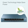 TP-LINK  8 Port Gigabit Lite Wave unmagnaged Desktop Switch - Steel Image
