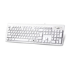 Genius  USB  Slimstar 130 UK Keyboard 104 Keys, White Image