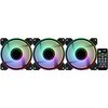 Aerocool  Mirage 12 Pro 120 mm ARGB Case Fan Kit With Hub Image