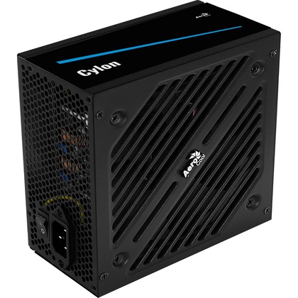 Aerocool  500w Cylon, Fully Wired, 80 PLUS White, Single Rail, 38A, 120mm Fan, ATX PSU