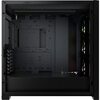 Corsair  iCUE 5000X RGB Gaming Case with 4x Tempered Glass Panels, E-ATX, 3 x AirGuide RGB Fans, Lighting Node CORE included, USB-C, Black Image