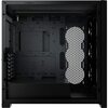 Corsair  iCUE 5000X RGB Gaming Case with 4x Tempered Glass Panels, E-ATX, 3 x AirGuide RGB Fans, Lighting Node CORE included, USB-C, Black Image