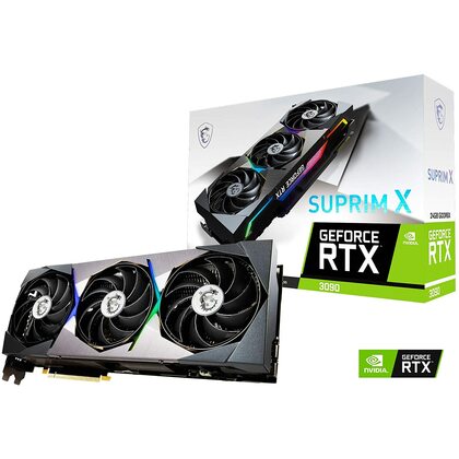 MSI Geforce RTX-3090-SUPRIM X 24GB GDDR6x PCI-Express Graphics Card - Special Offer - Stock Due in Monday 20th December