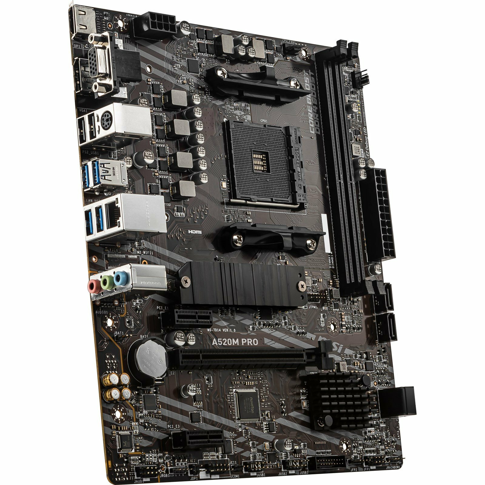 MSI AMD A520 (Socket AM4) RYZEN DDR4 Micro ATX Motherboard | Falcon ...