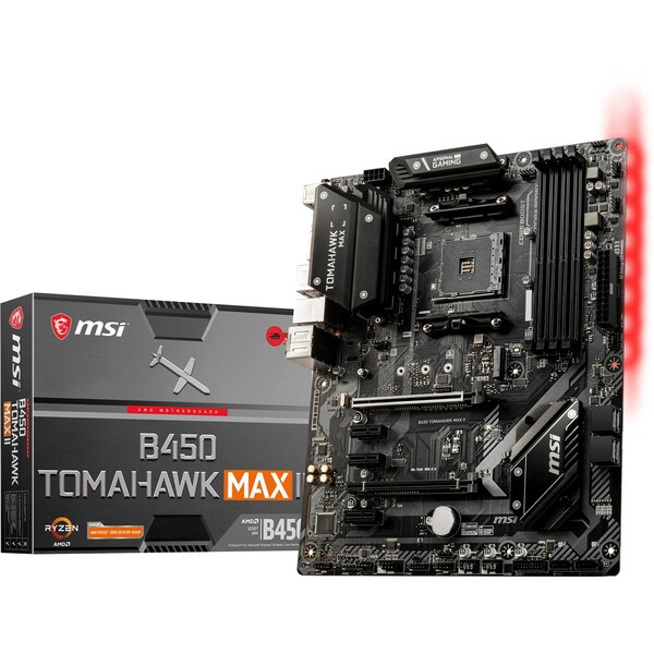 MSI  B450 Tomahawk Max II (Socket AM4) Ryzen DDR4 ATX Motherboard