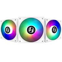 Lian Li ST120-3W ST120 Addressable RGB 120mm White Fan With Controller - Triple Pack
