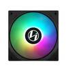 Lian Li ST120-3B ST120 Addressable RGB 120mm Black Fan With Controller - Triple Pack Image