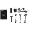 Lian Li ST120-3B ST120 Addressable RGB 120mm Black Fan With Controller - Triple Pack Image