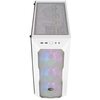 Coolermaster  MasterBox TD500 Mesh white- ARGB Mesh, 3 x 120mm Fans, Crystalline Glass Pannel, White Edition Image