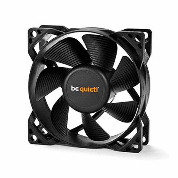 Be Quiet  Pure Wings 2 8Cm Case Fan, Rifle Bearing, Black, Ultra Quiet 80Mm