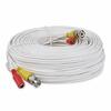 Generic  30M BNC Plug + Play Video Power Cable For CCTV Cameras - White Image