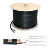 Generic  100M CCTV Shotgun Solid Copper Cable - RG59 COAX + 2 Core -Sheilded Image