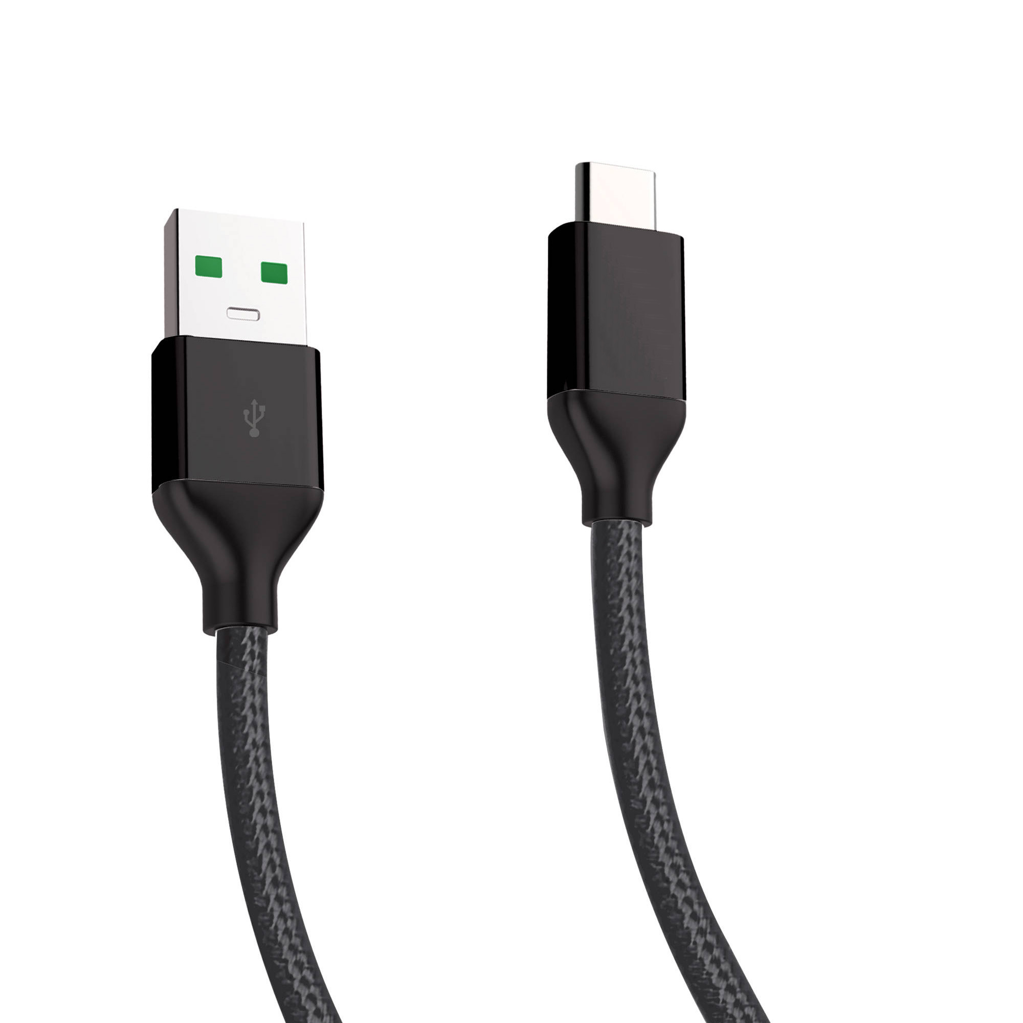 Falcon Value 1M USB to USB Type C Cable Braided Black Falcon
