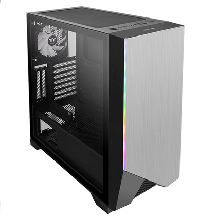 Thermaltake CA-1P4-00M1WN-00 H550 ARGB, Mid Tower Chassis w/ Tempered Glass Window, 1x 120mm ARGB Fan - Clearance - REDUCED