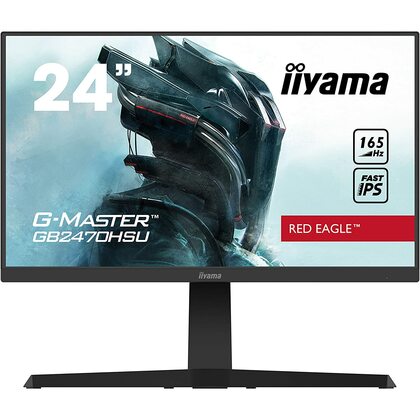 Iiyama  G-Master Red Eagle Height Adjustable 24` Full HD IPS FreeSync Premium 165Hz Gaming Monitor