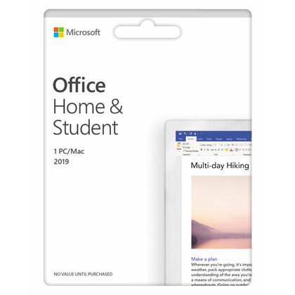 Microsoft  Microsoft Office 2019 Home & Student All Languages Eurozone ESD Software (download Licence sent Direct to your mail box)