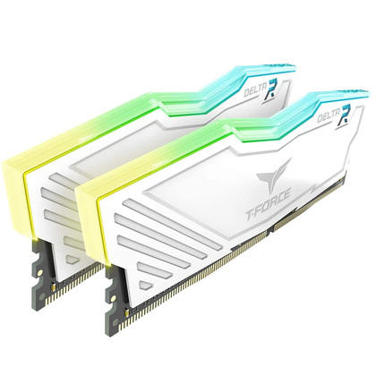 Team Group  T-Force Delta RGB 16GB (2x 8GB) 3600MHz DDR4 RAM - White