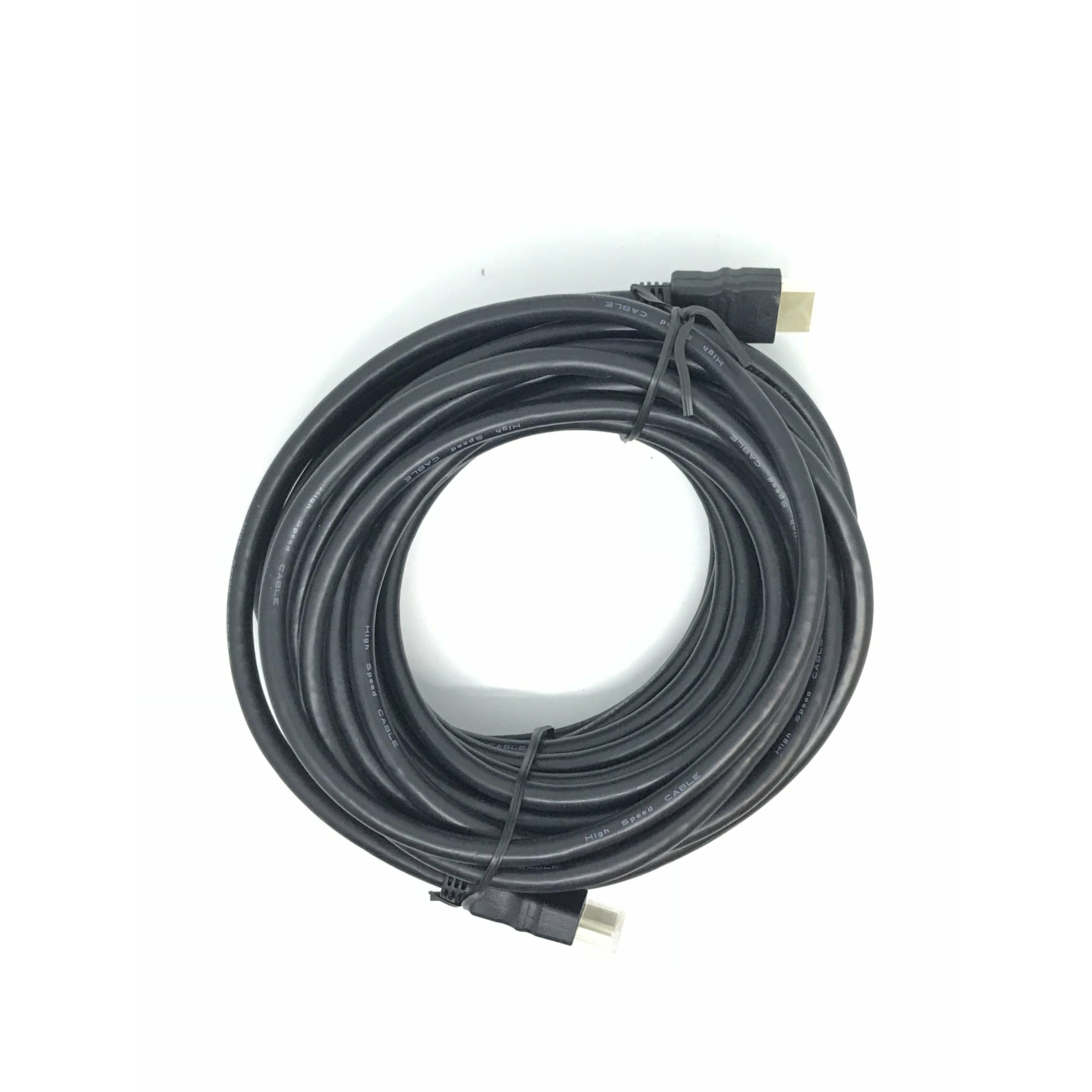 Generic HDMI 10 V1.4. 15Mtr HDMI Cable 1.4 3D Ready Black Triple Shielded Falcon Computers