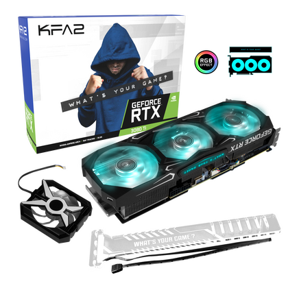 KFA2 38IOM5MD99DK 12GB GeForce RTX™ 3080 Ti SG (1-Click OC) GDDR6 PCI-Express Graphics Card ** Maxiumum 1 Video card sale per household due to shortages **