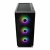Tecware  FORGE L ARGB -  ATX Tower Black - TG Side Pannel - WITH ARGB FANS Image