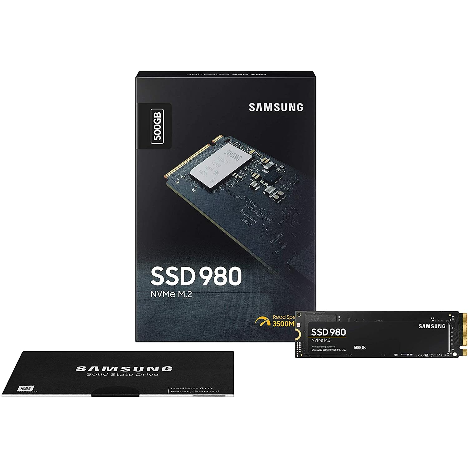 Samsung 980 500GB PCIe 3.0 (up to 3.100 MB/s) NVMe M.2