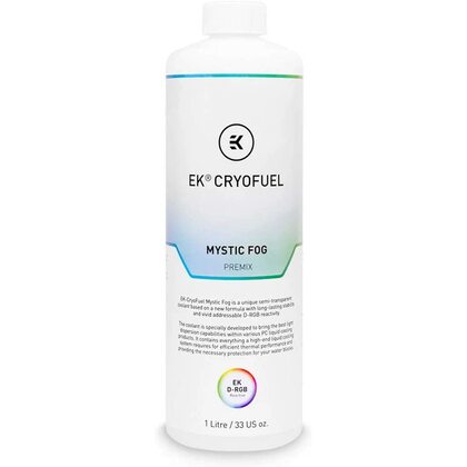 EK  Ek-Cryofuel Mystic Fog 1L Premix Watercooling Fluid - 1 Litre
