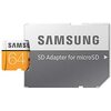 Samsung  EVO 64GB 4K Ready MicroSDXC Memory Card UHS-I U3 with SD Adaptor Image