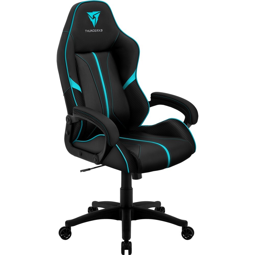 ThunderX3 BC1 Gaming Chair Black / Cyan Falcon Computers
