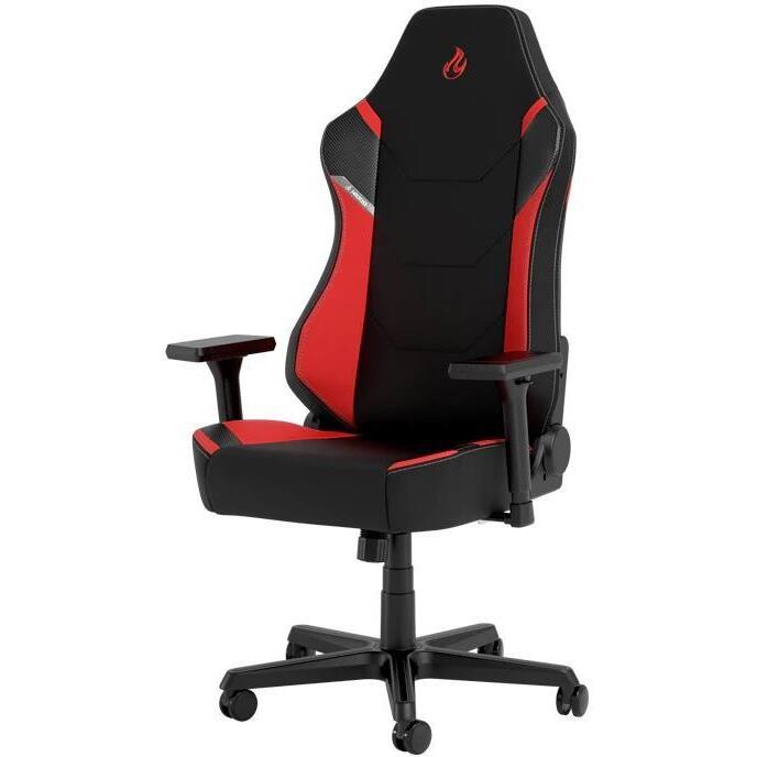 Nitro Concepts X1000 GAMING CHAIR BLACK/RED Falcon Computers