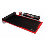 Nitro Concepts D16m Manually Adjustable Sit Stand Gaming Desk Carbon Red