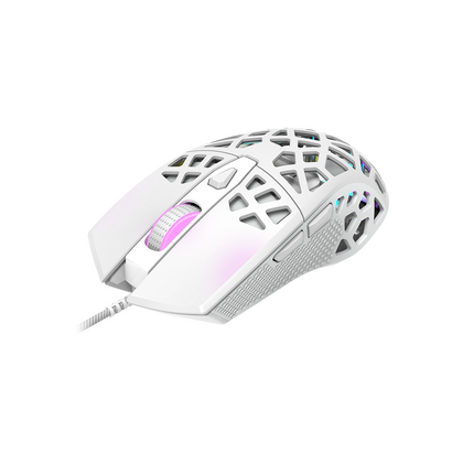 Canyon CND-SGM20W Puncher GM20 7 Button Light Weight (65 g) Gamning Mouse - White