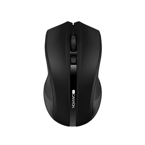 Canyon  Wireless Optical Mouse With USB Reciever - Black