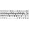 Ducky One2 SF 65% Pure White RGB Backlit Silent Red Cherry MX Keyboard Image
