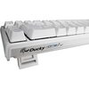 Ducky One2 SF 65% Pure White RGB Backlit Silent Red Cherry MX Keyboard Image
