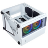Corsair CC-9011137-WW 280X (RGB Edition) Crystal Tempered Glass Micro ATX PC Case - White Image