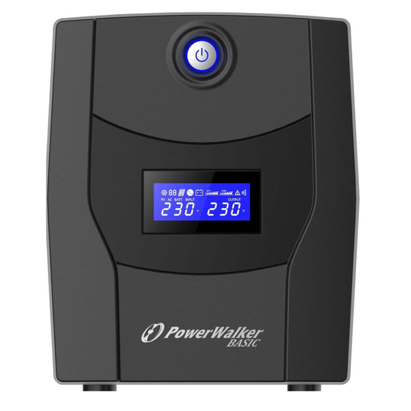 Power Walker  UPS, LED Display,  UK Plug outlets, RJ45, USB, 900W