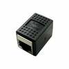 Generic  Rj45 Female - Female Through Coupler CAT 6 - Black Image