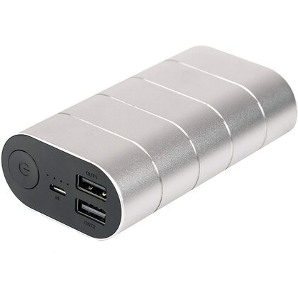 Verbatim  Powerbank 10000Mah Grey/Silver Metal