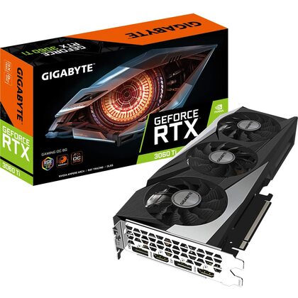 Gigabyte  Geforce RTX 3060 Ti Gaming OC 8Gb GDDR6x PCI-Express Graphics Card LHR