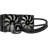 Corsair  Hydro H100X 240mm Liquid CPU Cooler, 2 x 12cm PWM Fans, LED Pump Head Image
