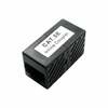 Generic  Rj45 Cat5 Female - Female Through Coupler - Straight Through Black Image
